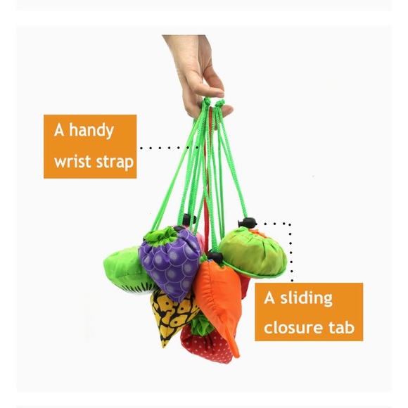 4 Fruity Bags Reusable & Recycle - Picture 7 of 8